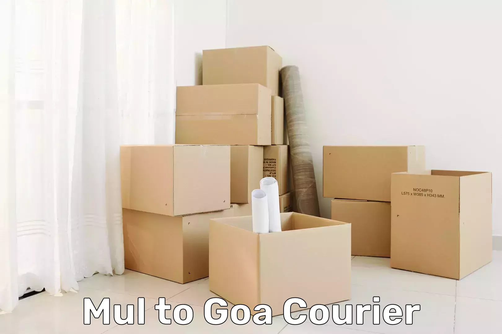 Discount courier rates Mul to Mormugao Port