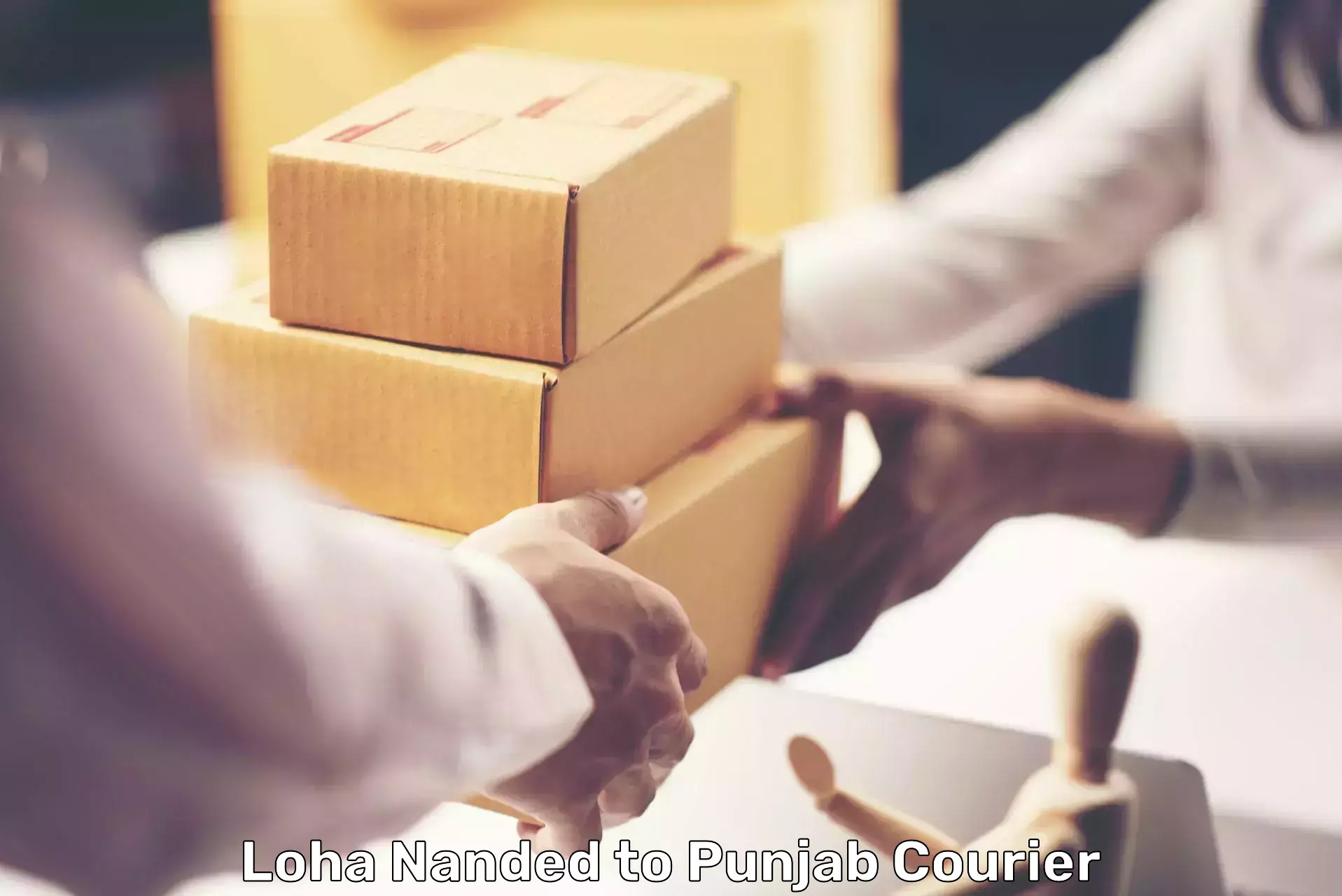 Online package tracking Loha Nanded to Punjab