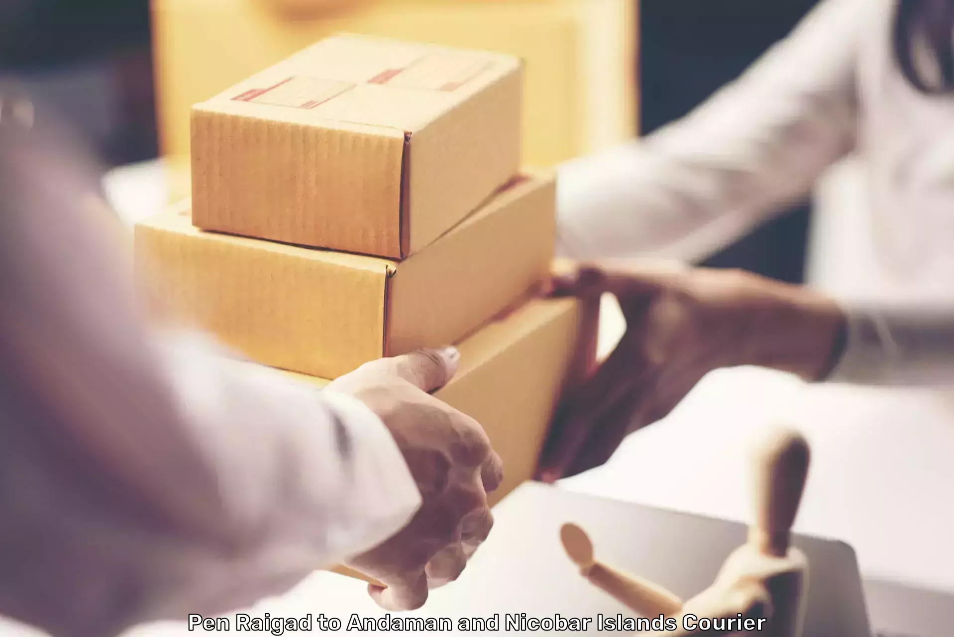 E-commerce logistics support Pen Raigad to Port Blair