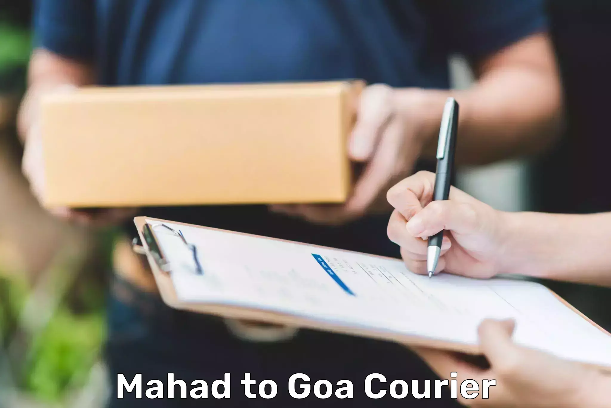 Express mail service Mahad to Goa University