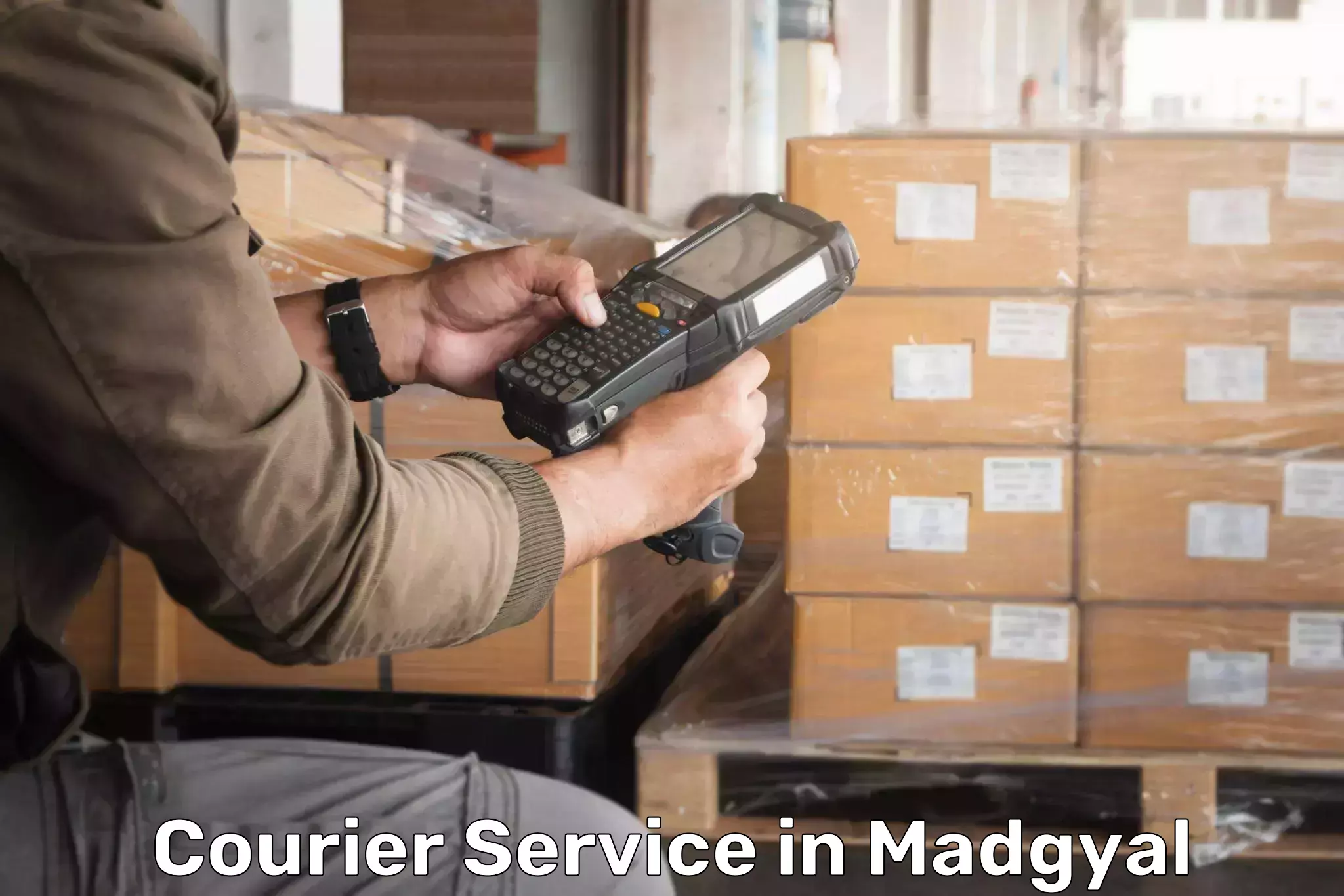 Parcel handling and care in Madgyal
