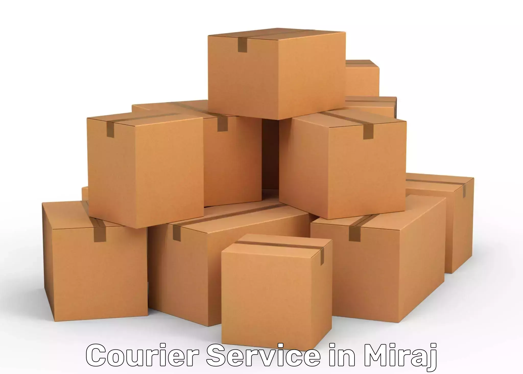 Expedited parcel delivery in Miraj