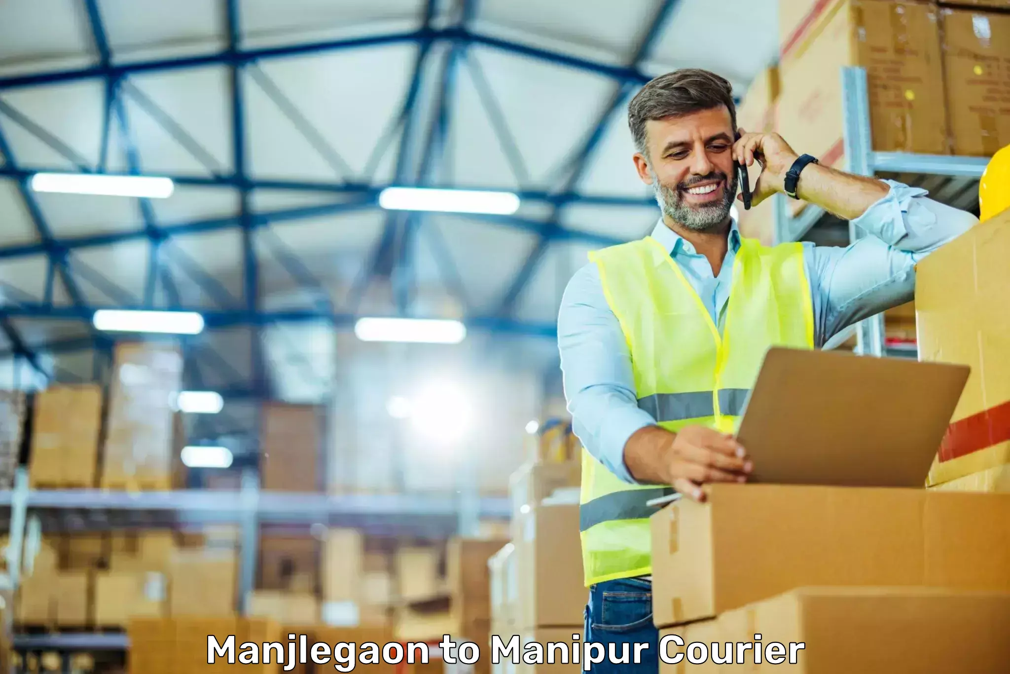 Door-to-door freight service Manjlegaon to Chandel