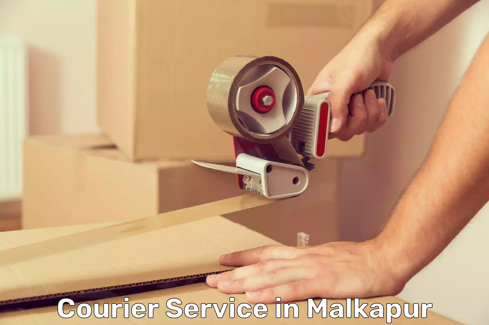 Global courier networks in Malkapur
