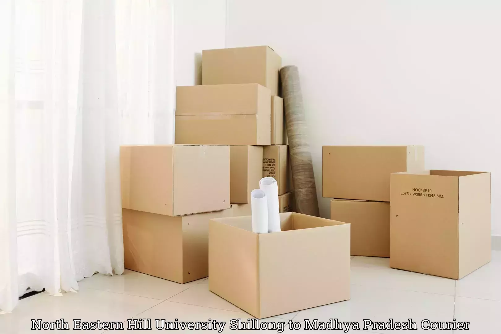 Affordable household movers North Eastern Hill University Shillong to Mandideep