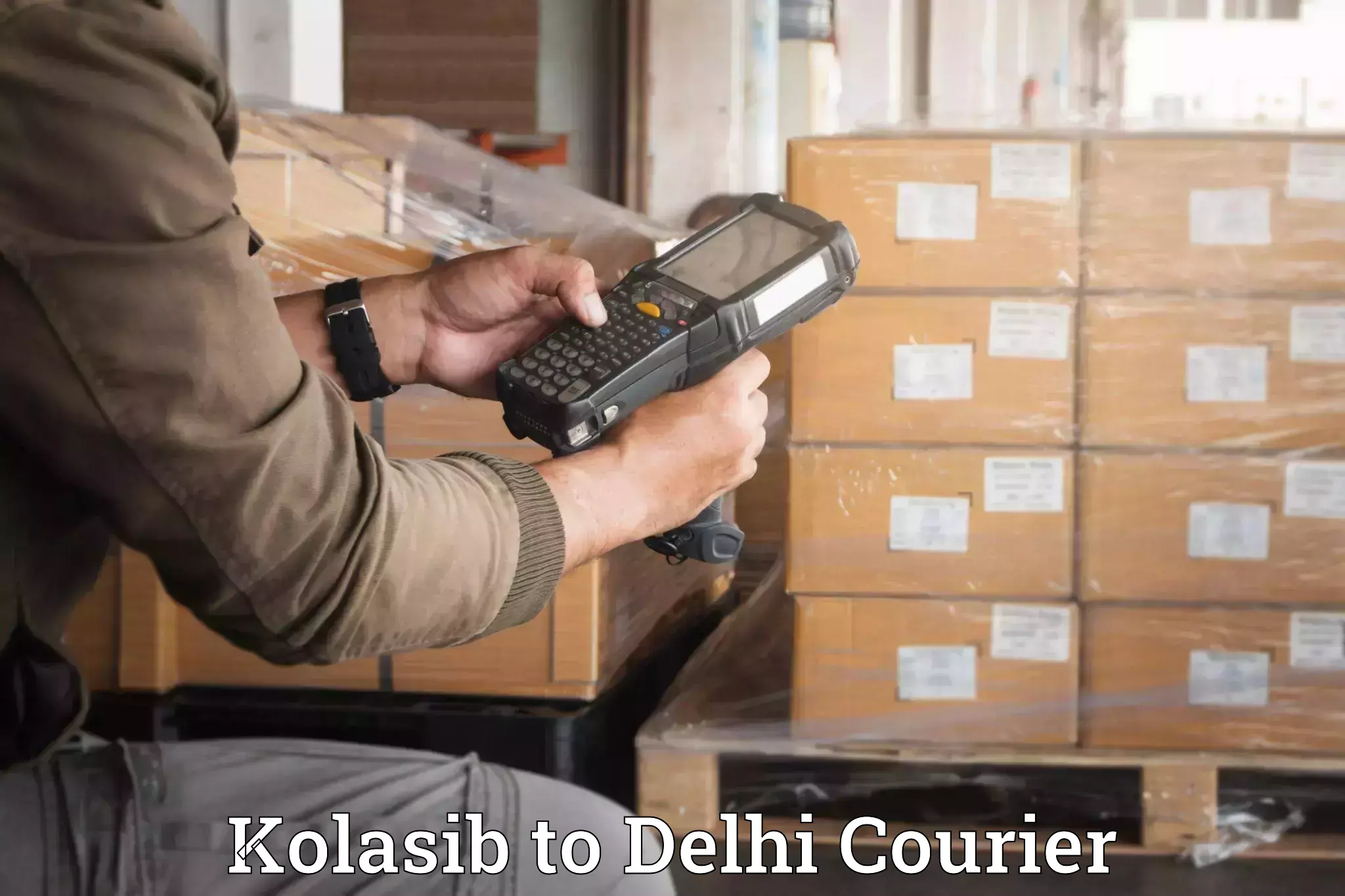 Residential moving services Kolasib to East Delhi