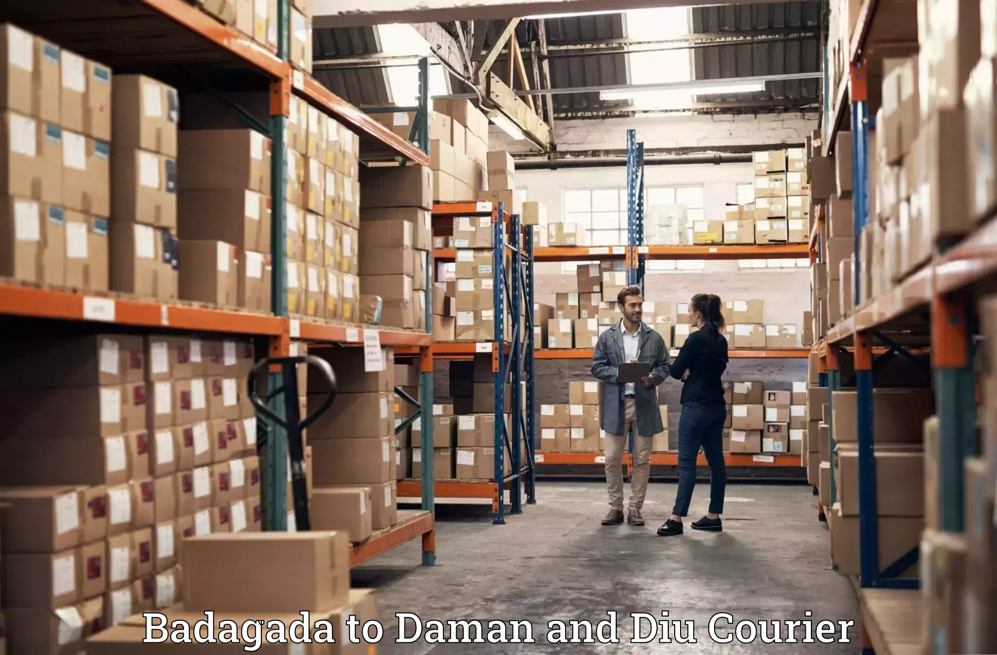 Furniture transport and storage Badagada to Diu