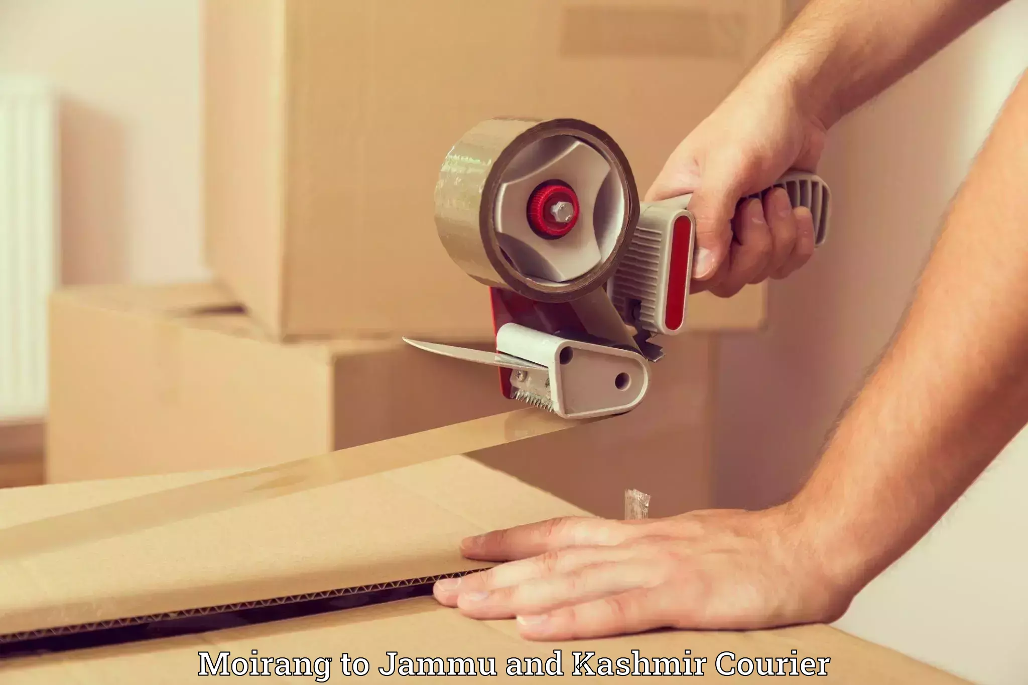 Luggage shipping solutions Moirang to Jammu and Kashmir