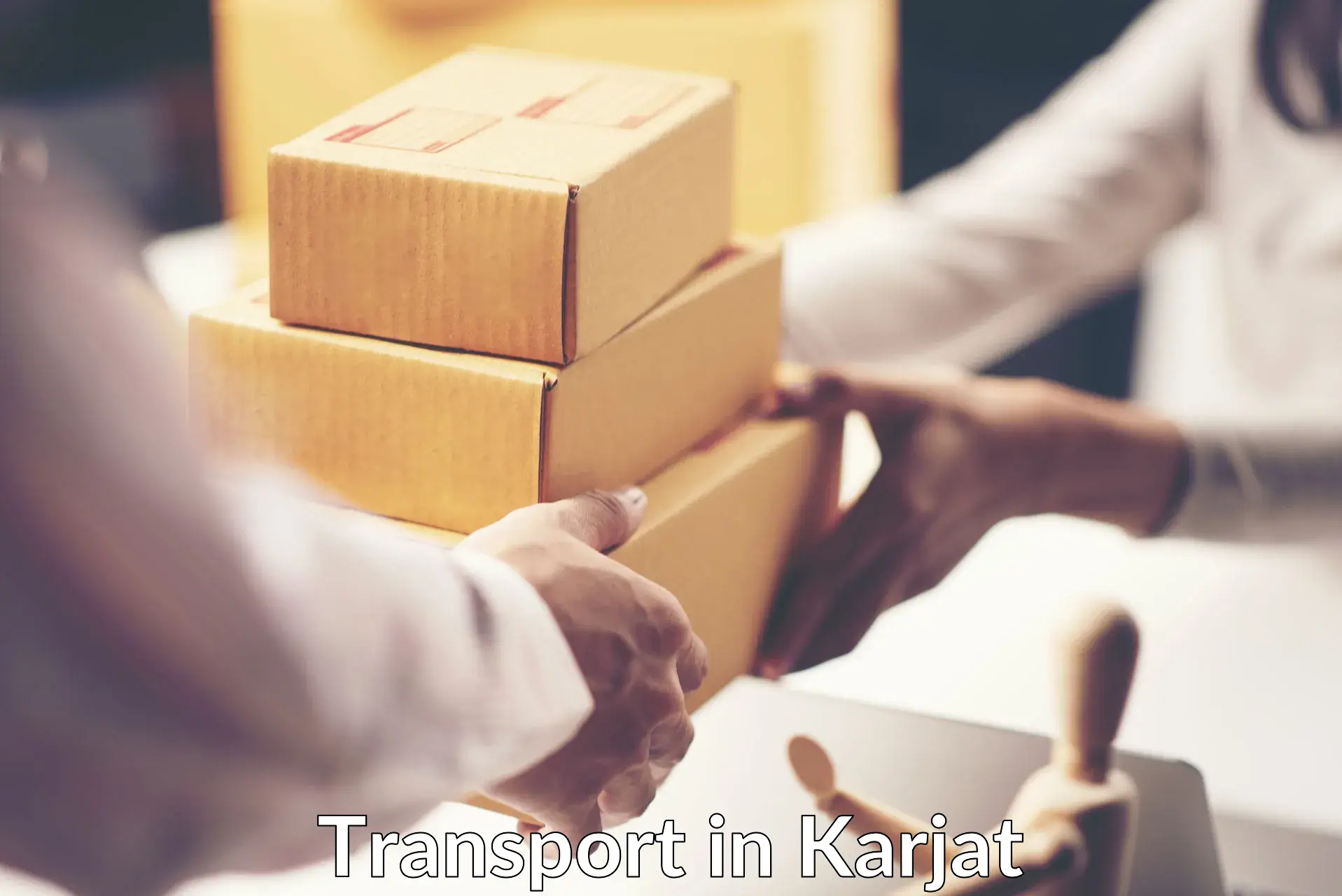 Interstate goods transport in Karjat