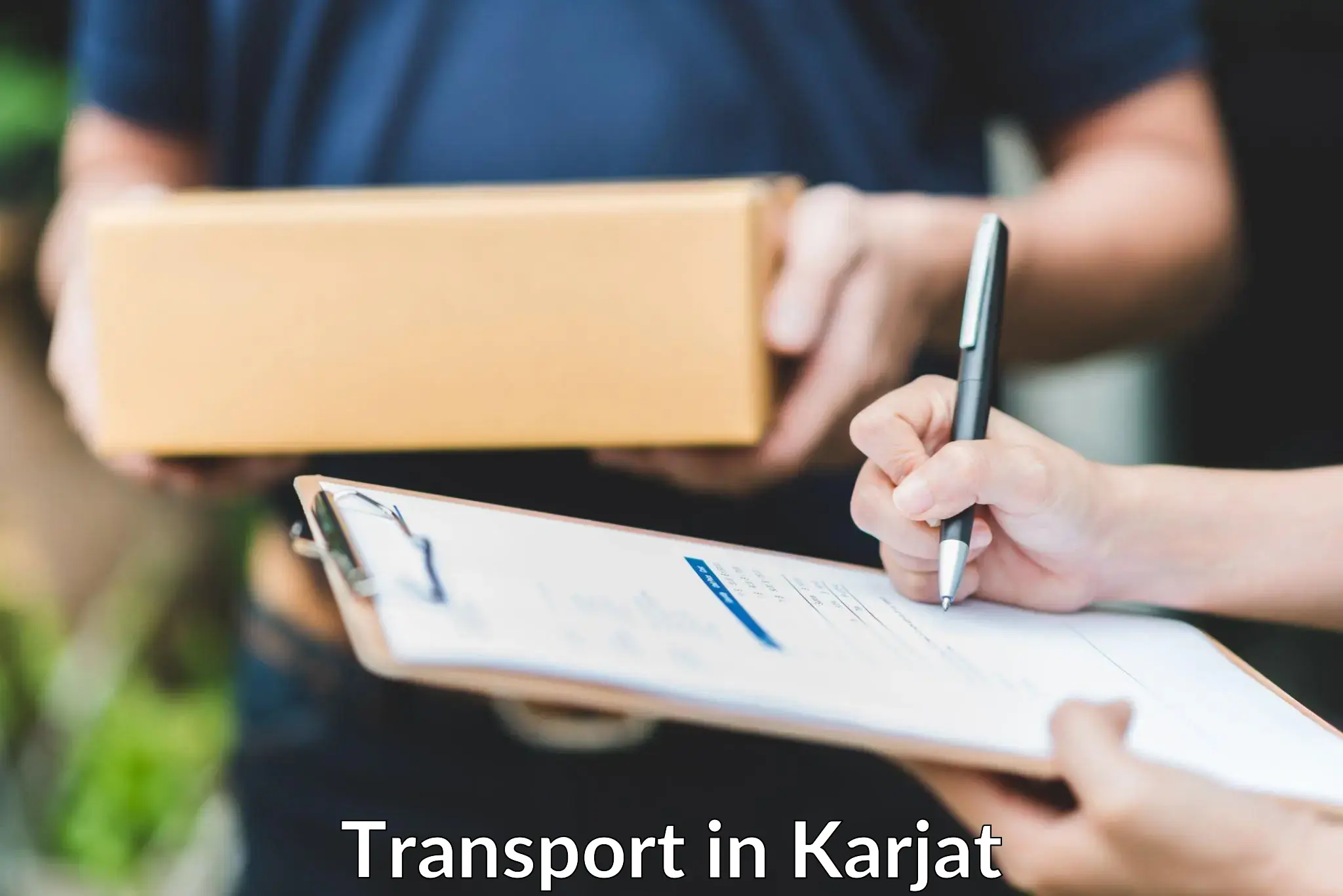 Commercial transport service in Karjat